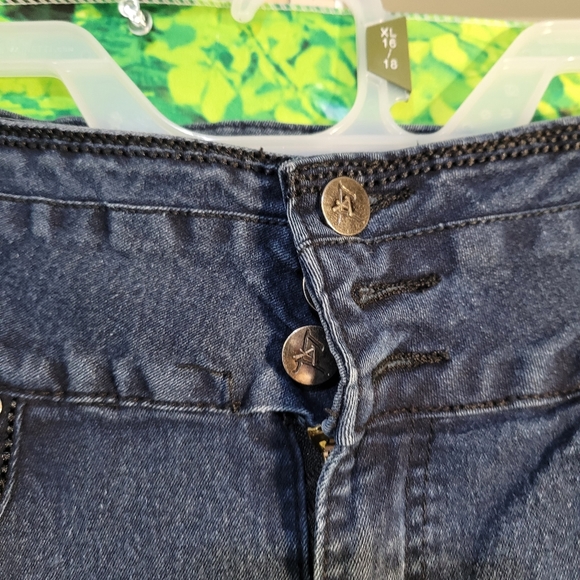 (3406-6)Always Friday, Jeans size 7, Dark blue - Picture 8 of 15